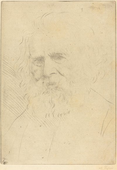 W.H. Longfellow, 1. deska od Alphonse Legros