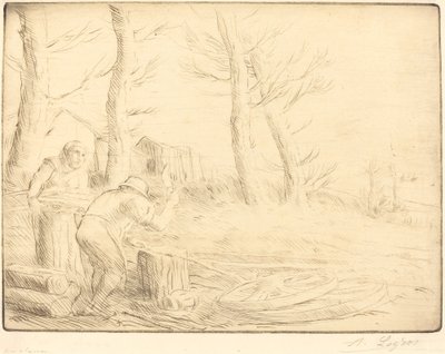 Kolář (Un charron) od Alphonse Legros