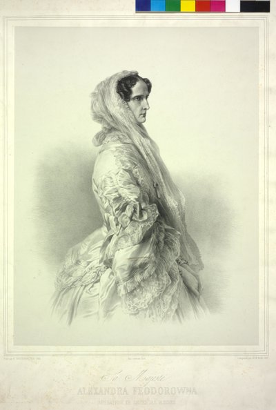 Pruská princezna Charlotte od Alphonse Leon Noel
