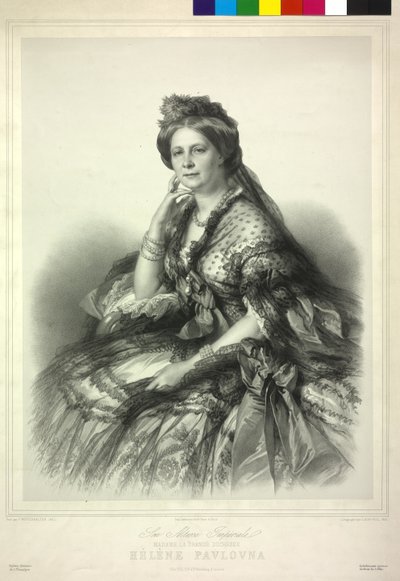 Württemberská princezna Charlotta od Alphonse Leon Noel