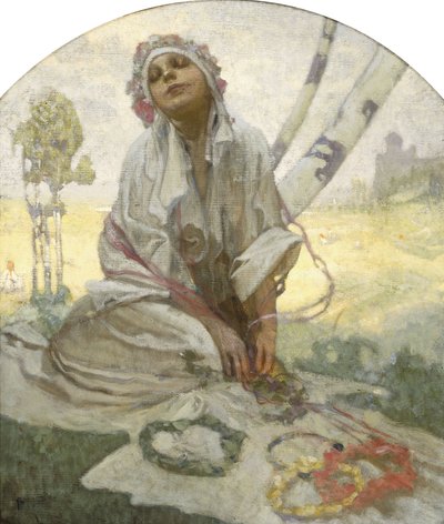 Bohemian Sun Dreamer od Alphonse Mucha