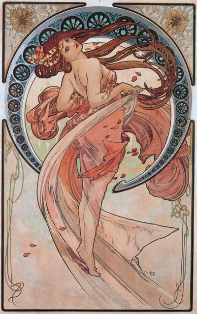 Závěsný od Alphonse Mucha