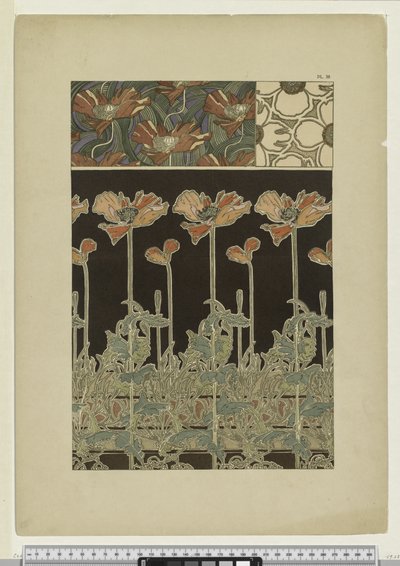 Dekorativy dokumentů: Deska 38 od Alphonse Mucha