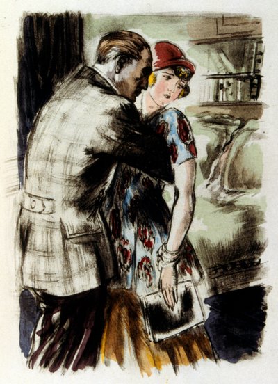 Ilustrace alphonse Muchy ke knize 