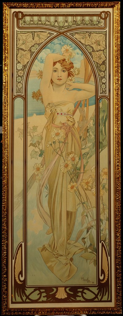 The Times of the Day: Daytime Dash od Alphonse Mucha