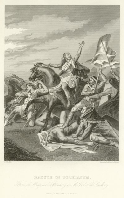 Bitva o Tolbiac od Alphonse Marie de Neuville