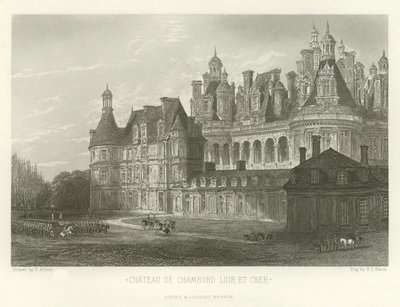 Zámek Chambord-Loir-et-Cher od Alphonse Marie de Neuville