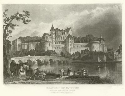 Zámek Amboise od Alphonse Marie de Neuville