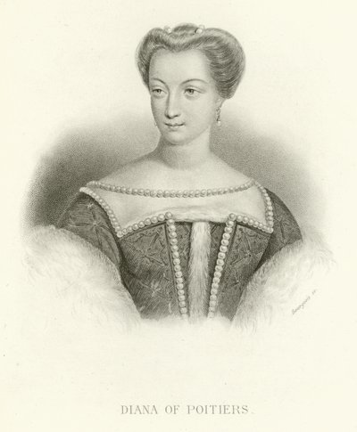 Diana z Poitiers od Alphonse Marie de Neuville
