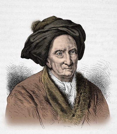 Portrét Bernarda Le Bouyer de Fontenelle (rytina) od Alphonse Marie de Neuville