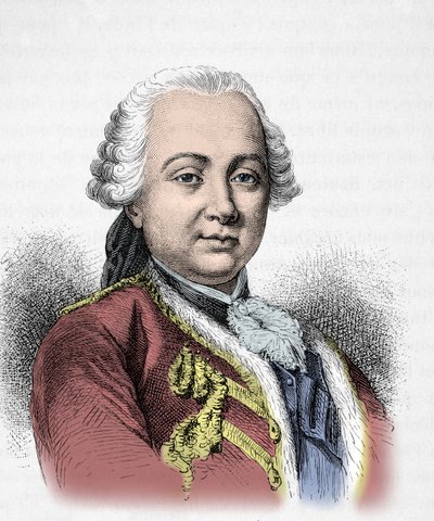 Portrét Etienna Francoise de Choiseul (Rytina) od Alphonse Marie de Neuville