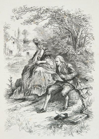 Rousseau ve společnosti paní Louise d