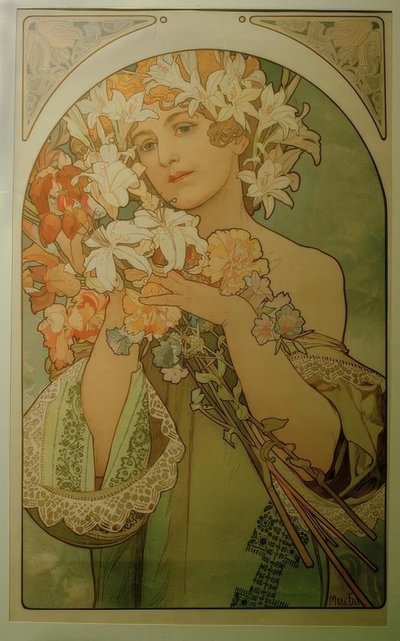 Blumen od Alphonse Mucha