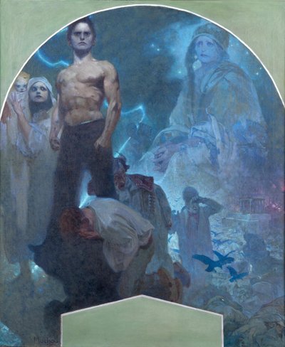 Vlastními silami II, 1911 od Alphonse Mucha
