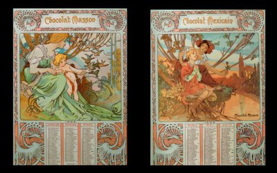 Čokoláda Masson od Alphonse Mucha