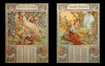 Čokoláda Masson od Alphonse Mucha
