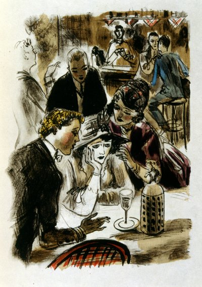 Ilustrace alphonse Muchy ke knize 