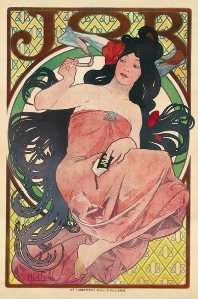 Práce od Alphonse Mucha