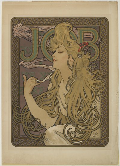 Job, 1896 od Alphonse Mucha