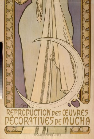 Lygie - Reprodukce dekorativních děl od Muchy od Alphonse Mucha