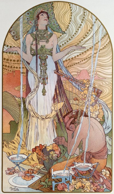 Salambo, 1897. od Alphonse Mucha