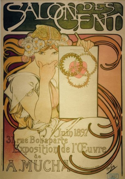 Salon des Cent od Alphonse Mucha