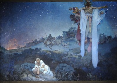 Slované ve své pravlasti, 1911 od Alphonse Mucha