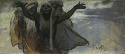 Studie ke Slovanské epopeji od Alphonse Mucha