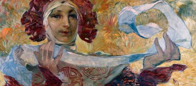 Bez názvu, c1880-1930 od Alphonse Mucha