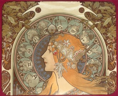 Zvěrokruh od Alphonse Mucha