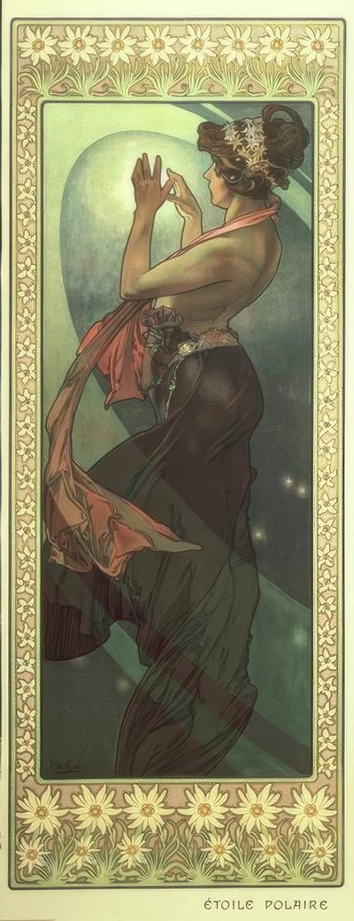 Severní hvězda od Alphonse Mucha