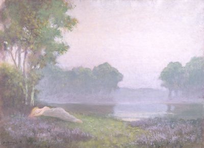 Spánek ve vřesu, ráno, 1935 od Alphonse Osbert