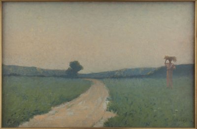 Polní cesta po ránu od Alphonse Osbert