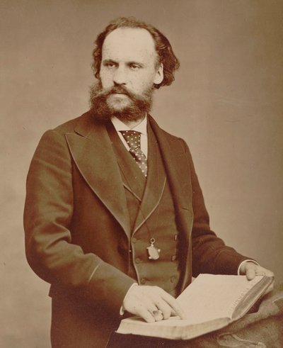 Portrét skladatele Charlese Lenepveu 1840-1910, 1875. od Alphonse Terpereau