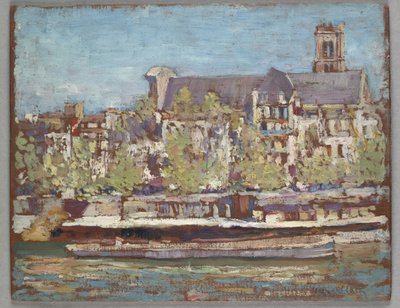 Saint Gervais, Paříž (olej na palubě) od Alson Skinner Clark