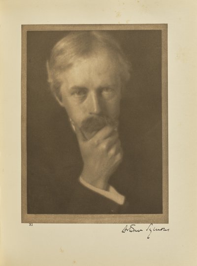Arthur Symons od Alvin Langdon Coburn