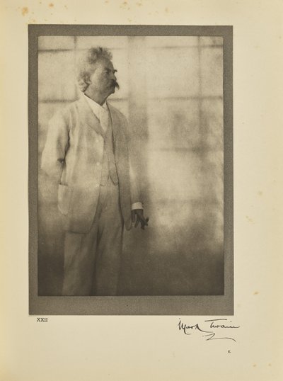 Mark Twain (Samuel Langhorne Clemens) od Alvin Langdon Coburn