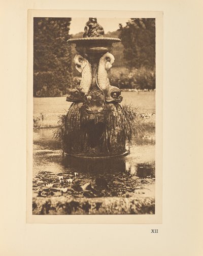 Fontána s delfíny od Alvin Langdon Coburn