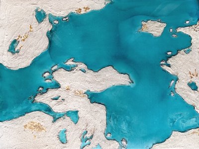 Mapa ostrova Turquoise Gold od Alyson Storms