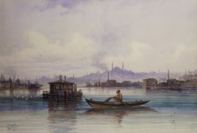 Na Bosporu, 1865 od Amadeo Preziosi