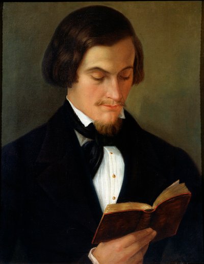 Portrét básníka Heinricha Heineho, 1842 od Amalia Keller