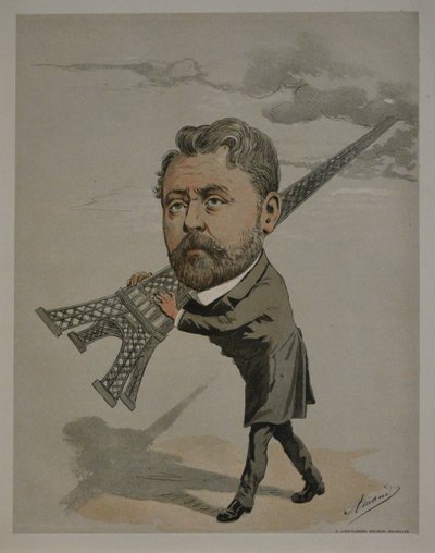 Gustave Eiffel z: Muži století. od Amand Vaché