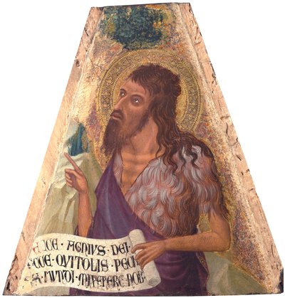 Svatý Jan Křtitel od Ambrogio Lorenzetti