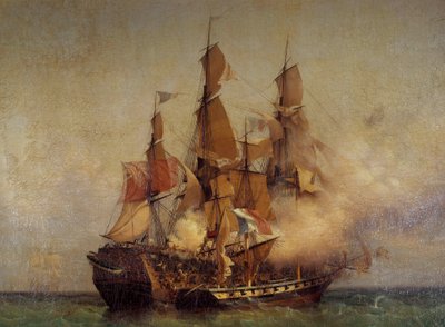 Zajetí Kentu“ od Roberta Surcoufa od Ambroise Louis Garneray