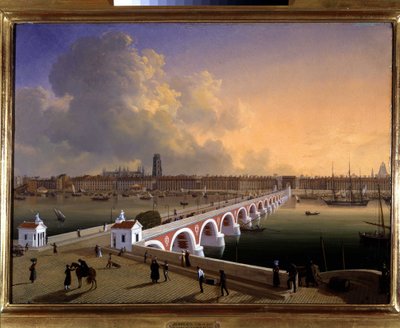 Přístav a město Bordeaux od Louis Garneray, sd. kolem 1820, Olej na plátně, V. 0,330; L. 0,460. CCIP Sb. od Ambroise Louis Garneray
