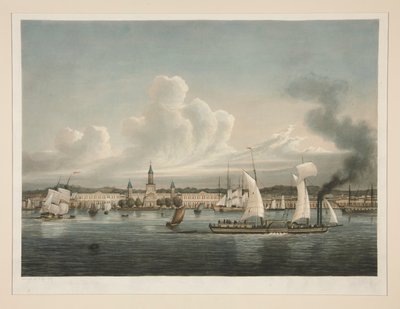 New Orleans od Ambroise Louis Garneray