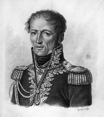 Antoine, hrabě Drouot Francouzský generál (1774 až 1847) - „“ v Portrétech francouzských generálů po vítězstvích a výbojích Francouzů““. Vyryl Ambroise Tardieu v roce 1818. Sbírka Stella. od Ambroise Tardieu