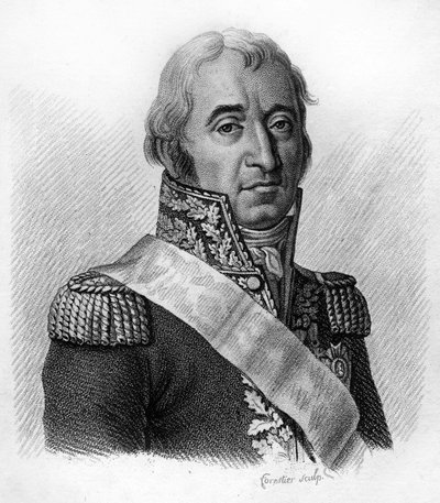François CHASSELOUP LAUBAT (1754-1833) - v „Portrétech francouzských generálů po vítězstvích a výbojích Francouzů““. Vyryl Ambroise Tardieu v roce 1818. Sbírka Stella. od Ambroise Tardieu
