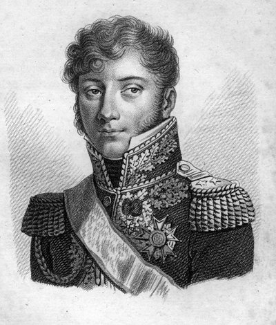 Generál z Montholonu. Charles Tristan, hrabě z Montholonu General français (1783 až 1853).in „“ Portréty francouzských generálů po vítězstvích a výbojích Francouzů““. Vyryl Ambroise Tardieu v roce 1818. Sbírka Stella. od Ambroise Tardieu