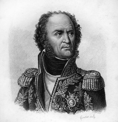 William Brown. Maršál Francie (1763 až 1815).- v Portrétech francouzských generálů po vítězstvích a výbojích Francouzů. Vyryl Ambroise Tardieu v roce 1818. Sbírka Stella. od Ambroise Tardieu